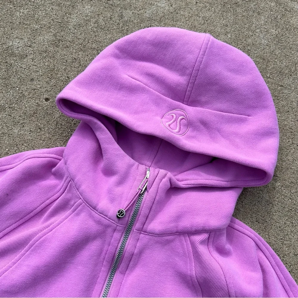 Lululemon cropped scuba hoodie jacket zip up - Picture 2 of 3
